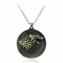 Load image into Gallery viewer, RJ Game of Thrones Keychain House Stark Wolf Beer Opener Key chain A Song Of Ice And Fire Targaryen Dragon Keyring Souvenir Gift