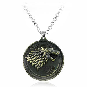 RJ Game of Thrones Keychain House Stark Wolf Beer Opener Key chain A Song Of Ice And Fire Targaryen Dragon Keyring Souvenir Gift