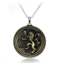 Load image into Gallery viewer, RJ Game of Thrones Keychain House Stark Wolf Beer Opener Key chain A Song Of Ice And Fire Targaryen Dragon Keyring Souvenir Gift