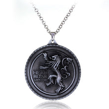 Load image into Gallery viewer, RJ Game of Thrones Keychain House Stark Wolf Beer Opener Key chain A Song Of Ice And Fire Targaryen Dragon Keyring Souvenir Gift