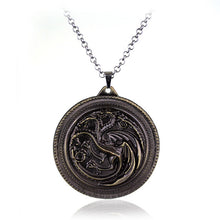 Load image into Gallery viewer, RJ Game of Thrones Keychain House Stark Wolf Beer Opener Key chain A Song Of Ice And Fire Targaryen Dragon Keyring Souvenir Gift