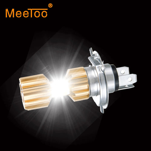 H4 Led Motorcycle Headlight 12V HS1 LED H4 Led Moto Bulbs 3400lm Super Bright White Motorbike Head Lamp Scooter Accessories Moto