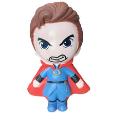 Load image into Gallery viewer, New Cute Super Hero Squishy Spiderman Iron Man Hulk Slow Rising Soft Squeeze Toys Bread Scent Stress Relief for Kid Fun Gift Toy