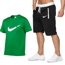 Load image into Gallery viewer, Nike T Shirt+Shorts Sets Men Letter Printed Summer Suits 2019 Casual Tshirt Men Tracksuits Brand Clothing Streetwwar Tops Tees Set Male