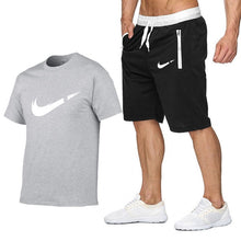 Load image into Gallery viewer, Nike T Shirt+Shorts Sets Men Letter Printed Summer Suits 2019 Casual Tshirt Men Tracksuits Brand Clothing Streetwwar Tops Tees Set Male
