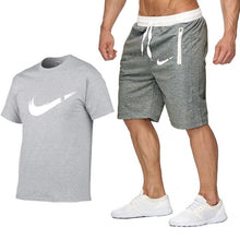Load image into Gallery viewer, Nike T Shirt+Shorts Sets Men Letter Printed Summer Suits 2019 Casual Tshirt Men Tracksuits Brand Clothing Streetwwar Tops Tees Set Male