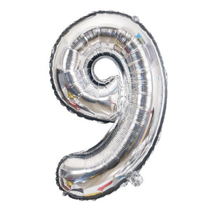 32inch 0-9 Large Helium Digital Air Ballons Foil Children Birthday Party Toys Silver Gold Rose Color Party Kids Cartoon Hat Toys