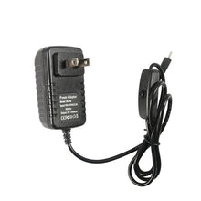 Load image into Gallery viewer, Aokin 5V 3A Power Supply Charger AC Adapter Micro USB Cable with Power On/Off Switch EU US UK AU Plug For Raspberry Pi 3 banana