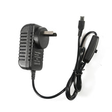 Load image into Gallery viewer, Aokin 5V 3A Power Supply Charger AC Adapter Micro USB Cable with Power On/Off Switch EU US UK AU Plug For Raspberry Pi 3 banana