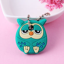 Load image into Gallery viewer, Cartoon Anime Cute Key Cover Cap Silicone Mickey Stitch Bear Keychain Women Gift Owl Porte Clef Hello Kitty Minne Key Chain
