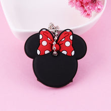 Load image into Gallery viewer, Cartoon Anime Cute Key Cover Cap Silicone Mickey Stitch Bear Keychain Women Gift Owl Porte Clef Hello Kitty Minne Key Chain