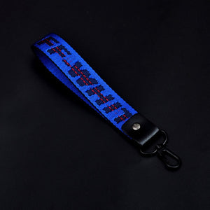 Off White Ribbon Keychain Women Phone Case Wallet key chain porte clef For Bag Key ring llaveros mujer sleutelhanger Chaveiro