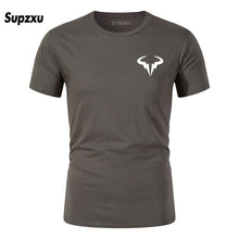 Load image into Gallery viewer, 2019 Summer New Printed Cotton Casual Short Sleeve Big Yards T Shirt Men Rafaels Nadal Natto Bull T-shirt Top Tees Plus Size