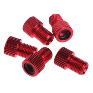 5pcs Presta Schrader Bicycle Valve Adapter Air Pump Road Bike Tire Gas Tube Tool