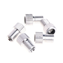 Load image into Gallery viewer, 5pcs Presta Schrader Bicycle Valve Adapter Air Pump Road Bike Tire Gas Tube Tool