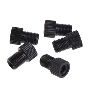 5pcs Presta Schrader Bicycle Valve Adapter Air Pump Road Bike Tire Gas Tube Tool