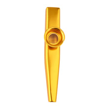 Load image into Gallery viewer, Aluminum Alloy Kazoo Flute Diaphragm Mouth Flute Harmonica Kids Party Gift Kid Musical Instrument