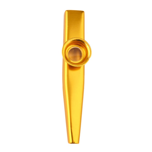 Aluminum Alloy Kazoo Flute Diaphragm Mouth Flute Harmonica Kids Party Gift Kid Musical Instrument