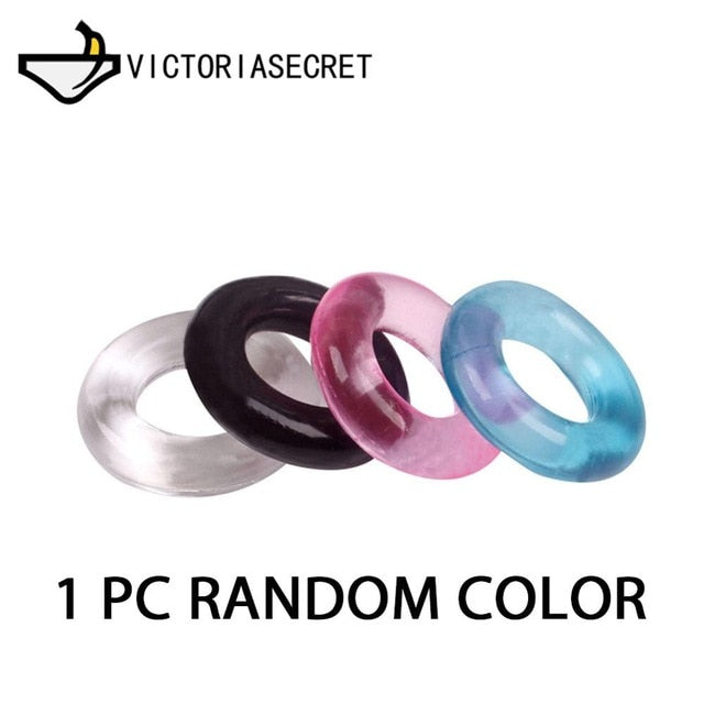 Penis Ring Reusable Bound Delay Cock Ring Sleeve Extension Condom Adult Sex Product Erotic Toys Dick Condoms For Men Dildo 1 pc