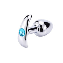 Load image into Gallery viewer, Runyu Toys for Adults Plug Anal Sex Metal Butt Plug With Jewelry Erotic Toy  Mini Vibrator Anal Plug Private Good for Men/Women