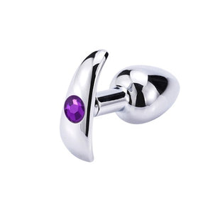 Runyu Toys for Adults Plug Anal Sex Metal Butt Plug With Jewelry Erotic Toy  Mini Vibrator Anal Plug Private Good for Men/Women