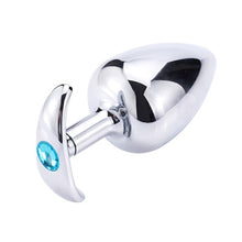 Load image into Gallery viewer, Runyu Toys for Adults Plug Anal Sex Metal Butt Plug With Jewelry Erotic Toy  Mini Vibrator Anal Plug Private Good for Men/Women