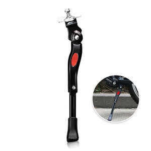 Adjustable Aluminum Bicycle Kickstand Parking Rack Mountain Road Bike Support Side Kick Stand Cycling Parts Bicycle Accessories