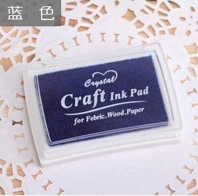 15 Colors Inkpad Handmade DIY Craft Oil Based Ink Pad Rubber Stamps Fabric Wood Paper Scrapbooking Ink pad Finger Paint  Wedding