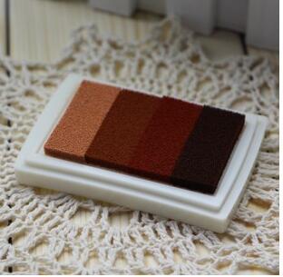 15 Colors Inkpad Handmade DIY Craft Oil Based Ink Pad Rubber Stamps Fabric Wood Paper Scrapbooking Ink pad Finger Paint  Wedding